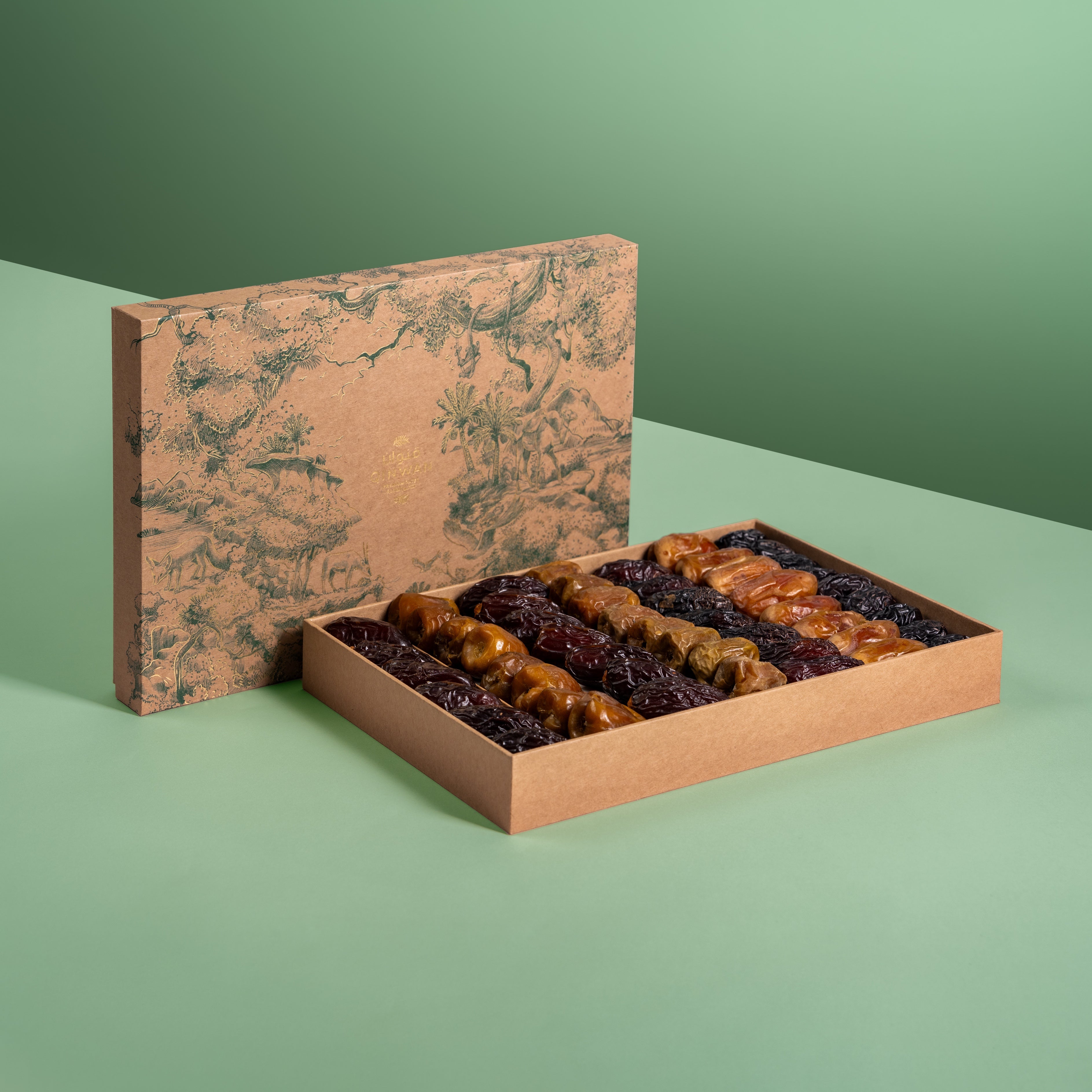 Doha Forest Kraft Box