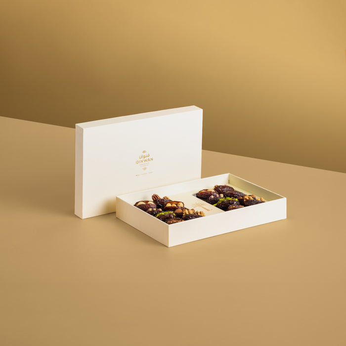 Qinwan Rectangle Box Small Beige
