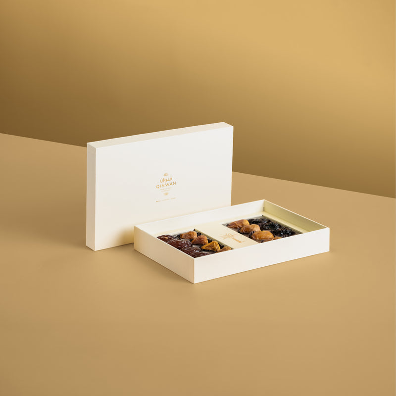 Qinwan Rectangle Box Small Beige